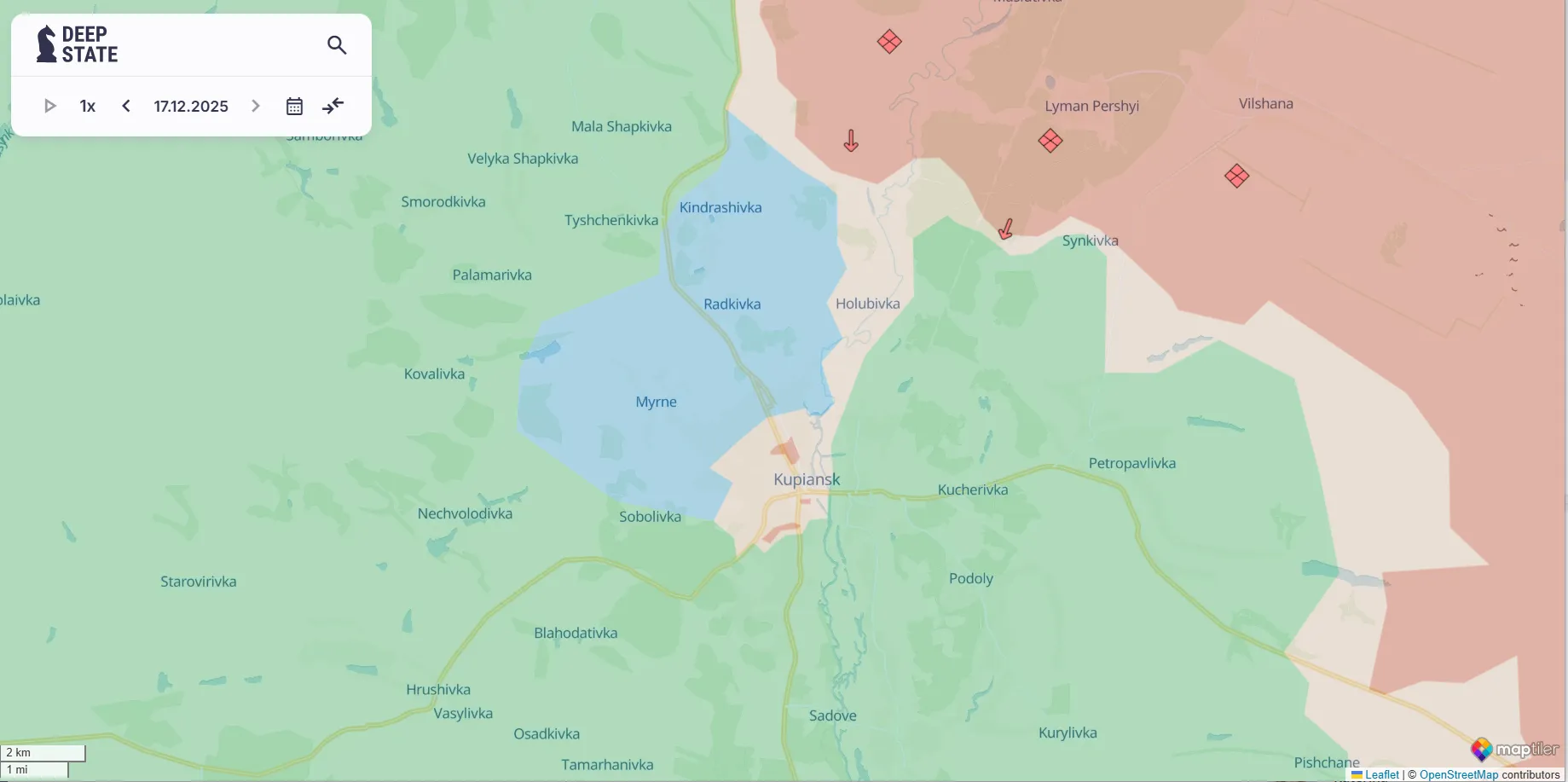 "Складний процес": військовий пояснив, чому "зачистка" Куп'янська від ворога йде повільно