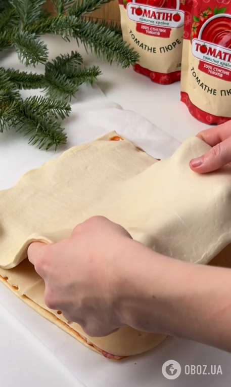 Святкові ялинки  з листкового тіста: як приготувати смачну закуску