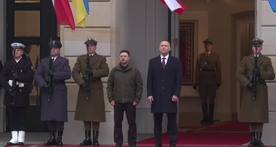 Зеленський у Польщі зустрівся з Навроцьким: заплановано ще низку перемовин. Відео