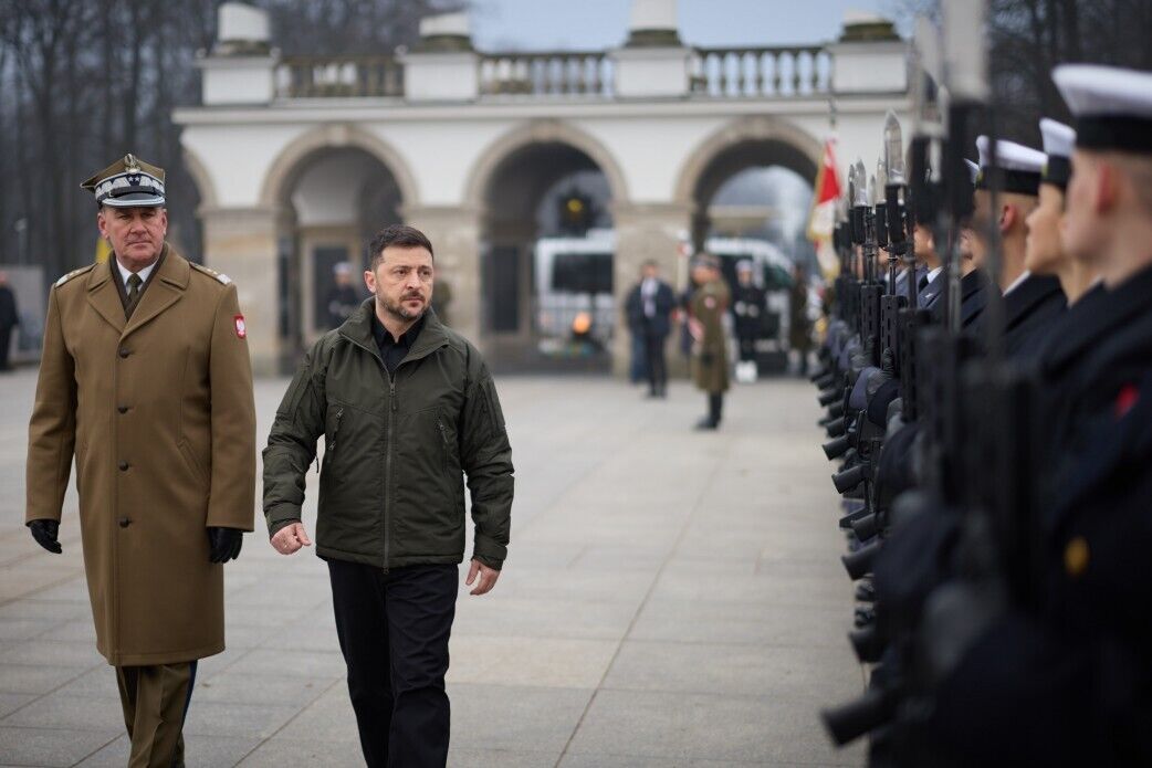 Зеленський у Польщі зустрівся з Навроцьким, Туском і не лише: як пройшли переговори. Відео