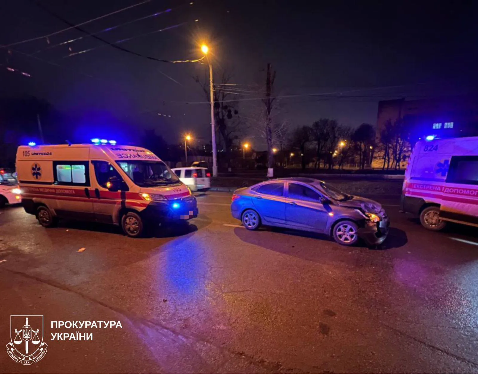 У Харкові суддя збила двох дітей на пішохідному переході: вони в реанімації. Фото