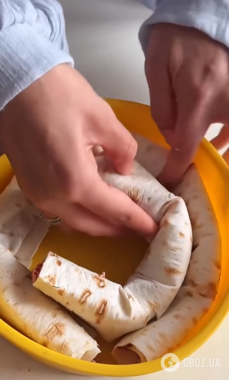 Что приготовить на обед из обычного лаваша: рецепт сытного рулета