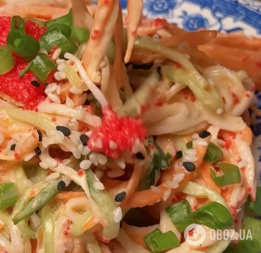 Японський крабовий салат для новорічного столу: найпростіший рецепт