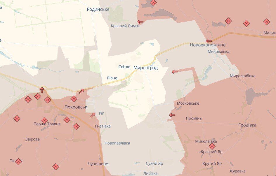 Оккупанты воспользовались густым туманом: военные рассказали, что происходит в Покровске. Карта