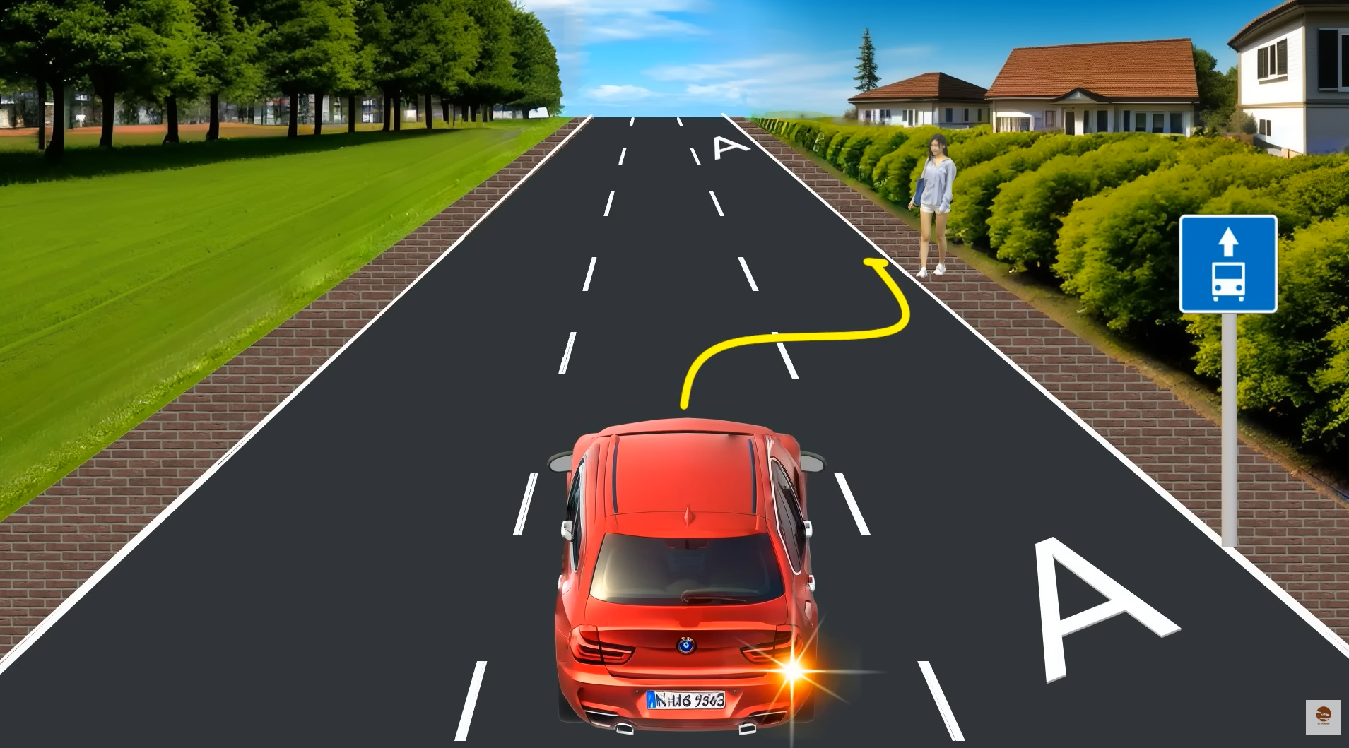 Разрешено ли остановиться? Тест на знание ПДД