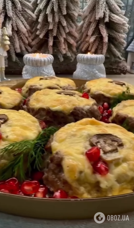 Соковиті котлети з грибами та сиром: приготуйте в духовці, щоб вироби не були жирними