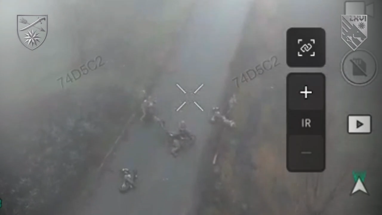 На Лиманском направлении украинские войска "разнесли" мотоциклетную группу противника: враг хотел прорваться. Видео