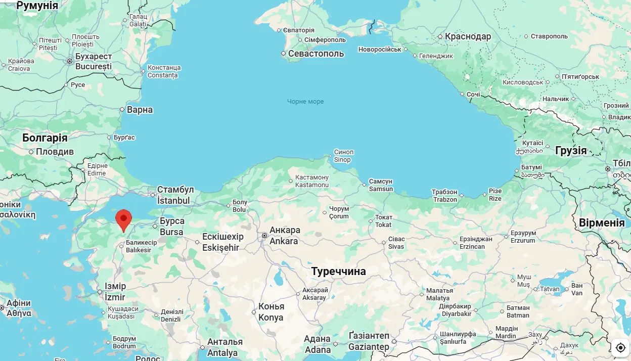 Второй за два дня: в Турции снова упал российский дрон. Фото