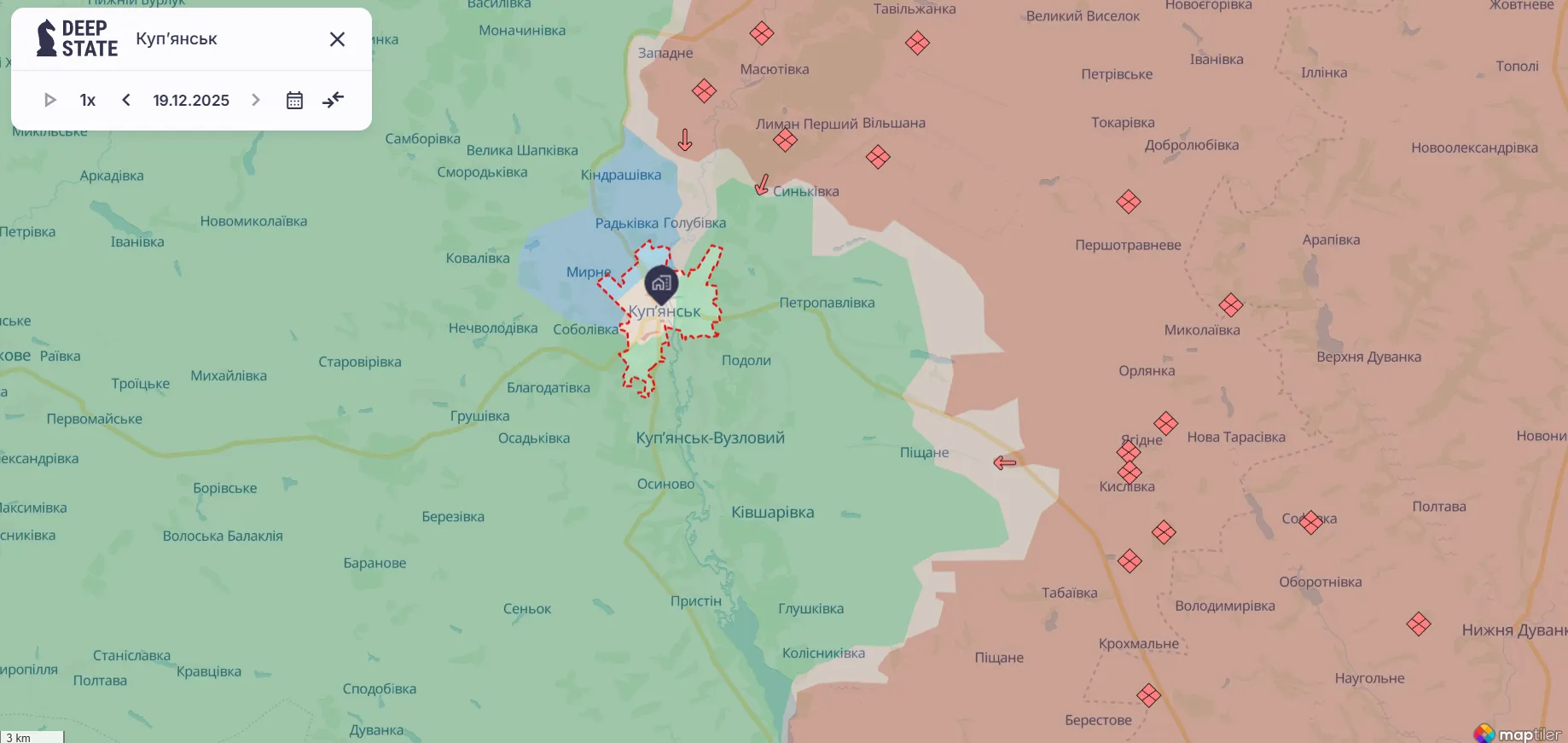 Деокуповано 90% міста: скільки російських військових оточили в Куп'янську