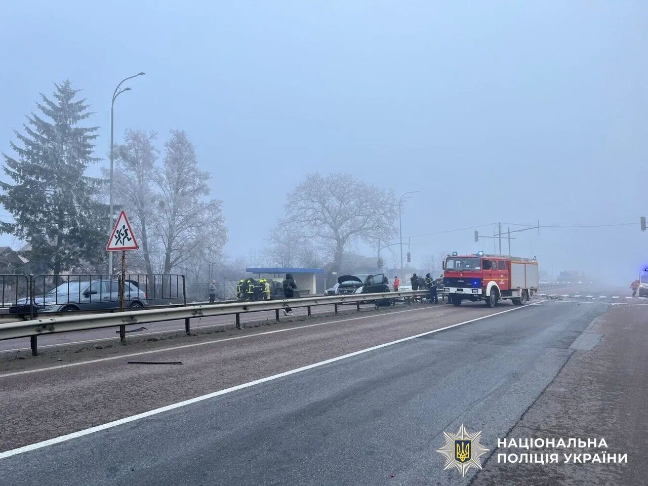 Масштабное ДТП парализовало движение на трассе Киев – Чоп: фото с места
