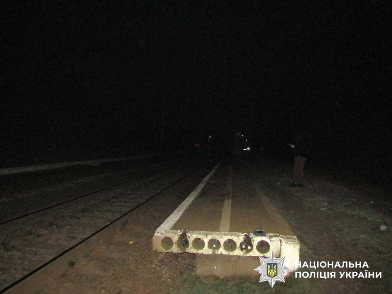 На Киевщине поезд сбил насмерть мужчину, который сидел на путях