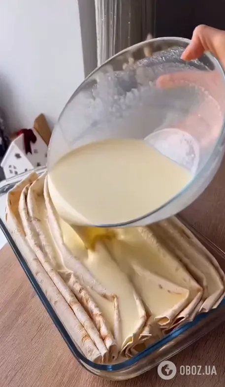 Лінива сирна запіканка без тіста: знадобиться лаваш