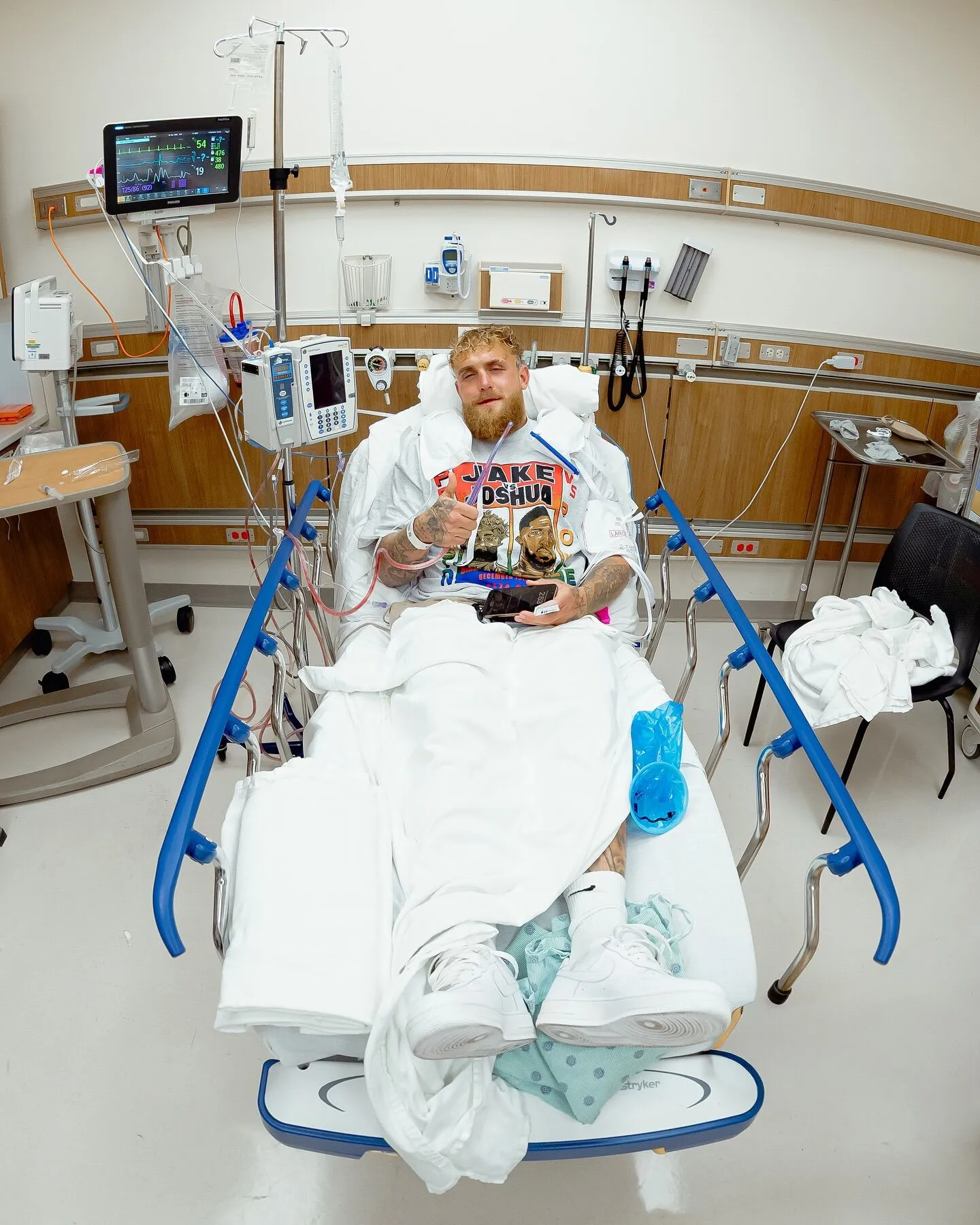 Ентоні Джошуа відсторонений від боксу після перемоги над Джейком Полом