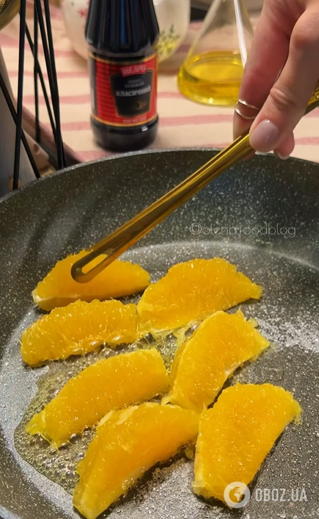 Праздничный теплый салат с печенью и апельсинами: делимся прости рецептом