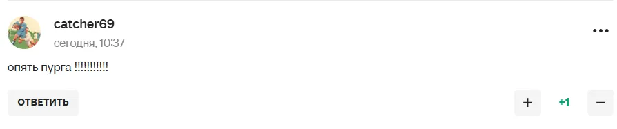 "Пургоносец доболтается". "Неадекватный поступок" Пескова, вызвал ярость у российских болельщиков