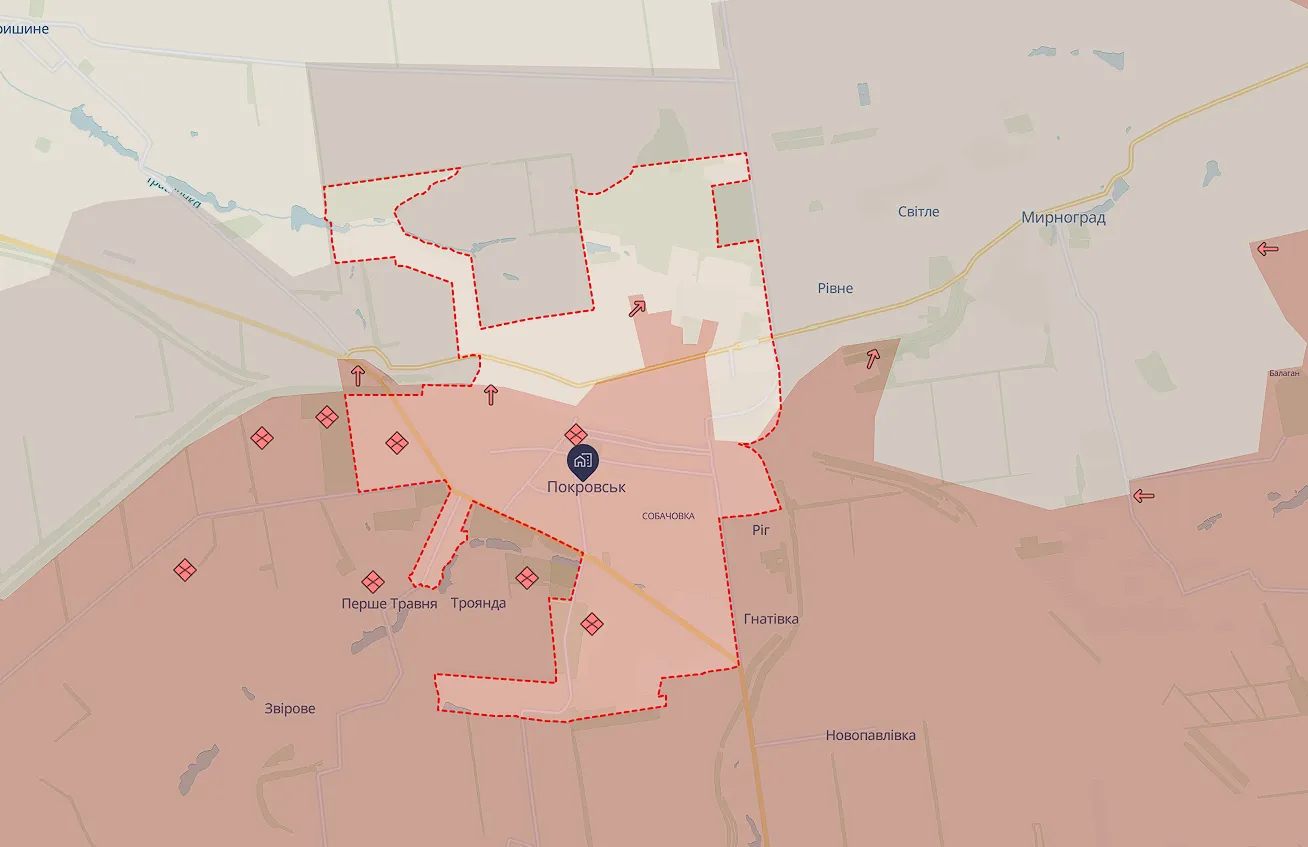 20 FPV за 2 минуты: опубликованы редкие кадры боев в Покровске