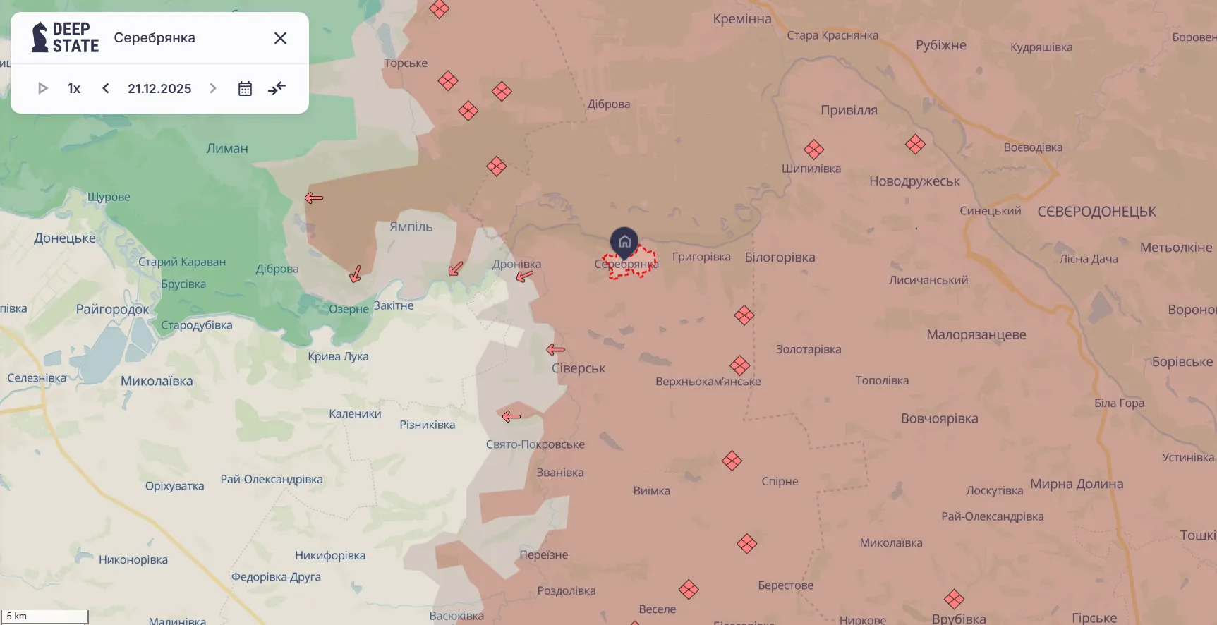 Ситуація в Серебрянці надскладна: 7-й корпус ДШВ розповів про атаки і назвав ключову мету ворога