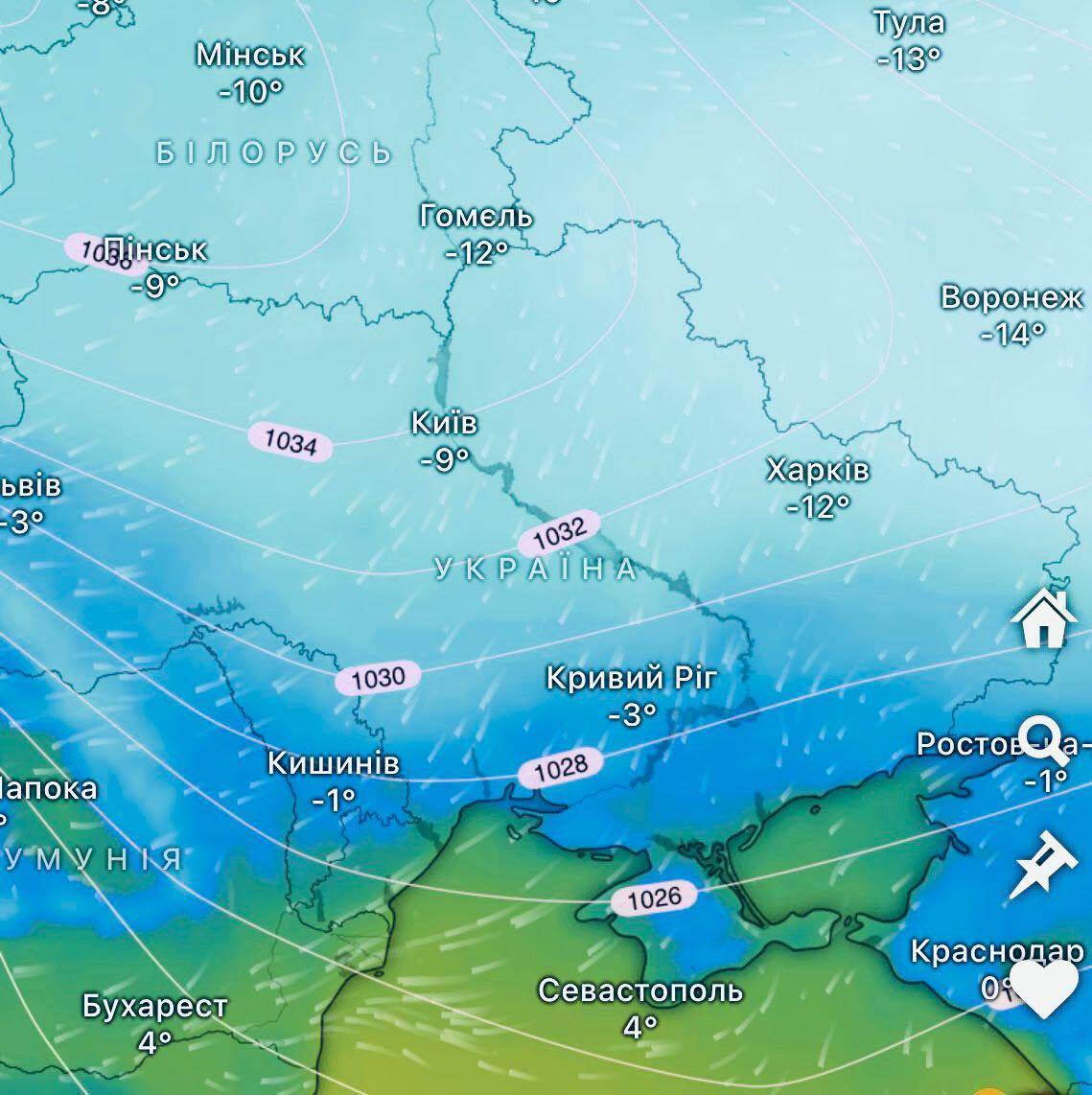 В Україну ввірветься арктичний холод: синоптик назвав дату похолодання. Карта