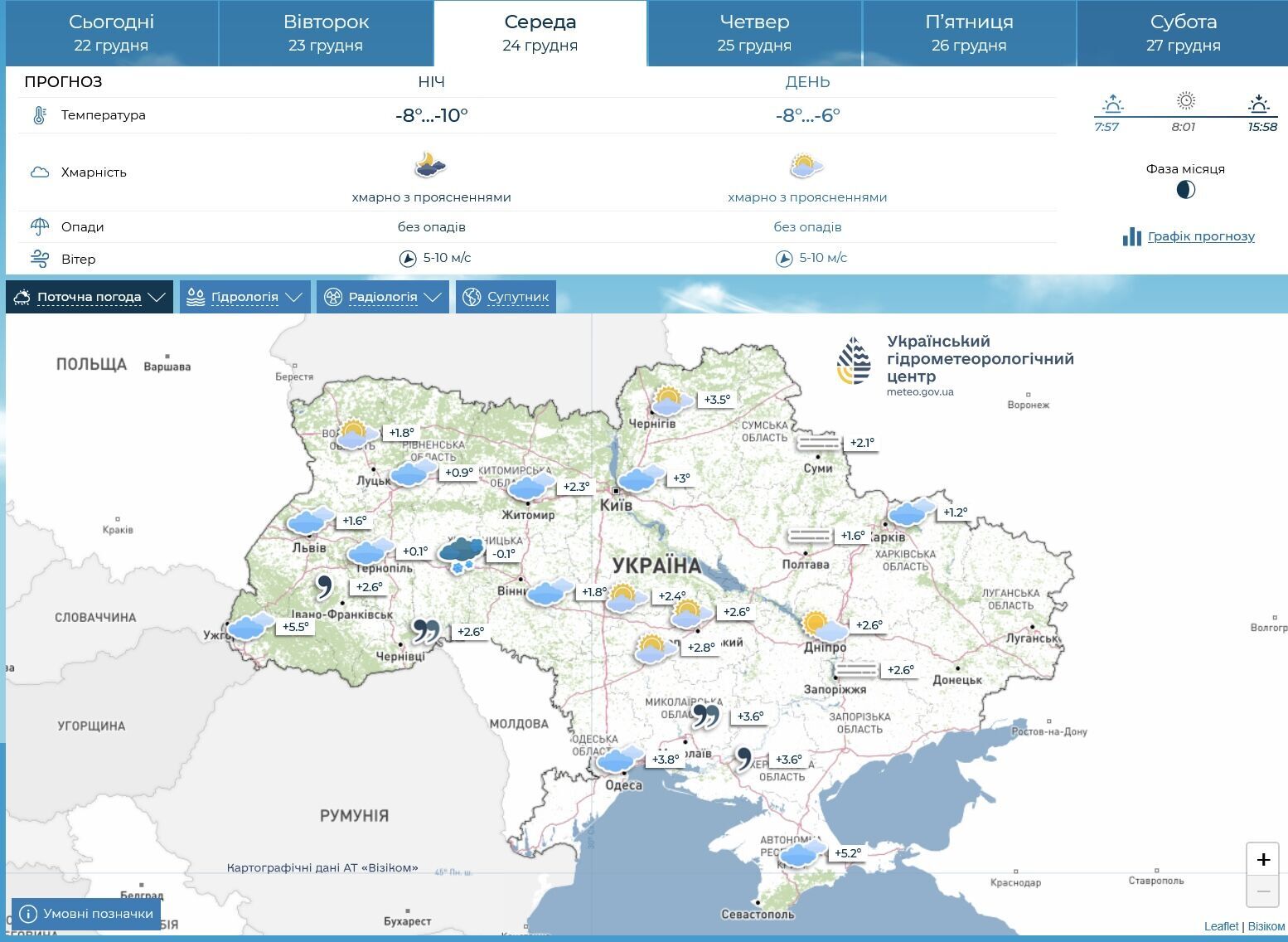Погода на Рождество удивит украинцев: синоптик рассказал, чего ждать