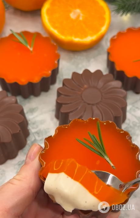 Самый вкусный десерт на Новый год: рецепт с мандаринами и шоколадом