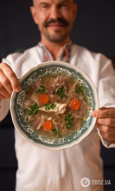 Наваристый холодец без желатина: секретами приготовления поделился Владимир Ярославский