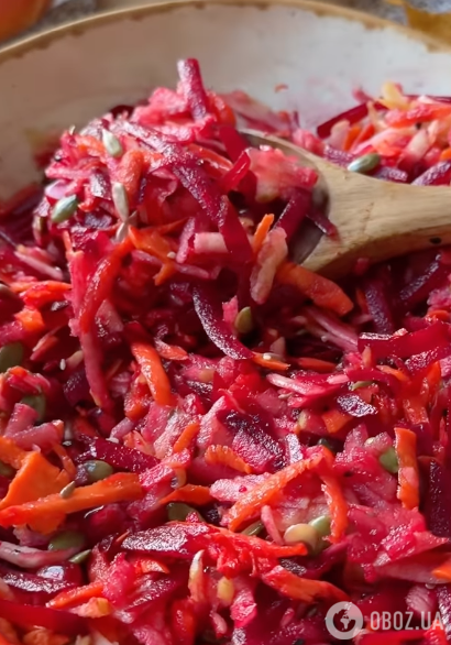 Салат "Вітамінний" з буряка: легкий рецепт корисної страви