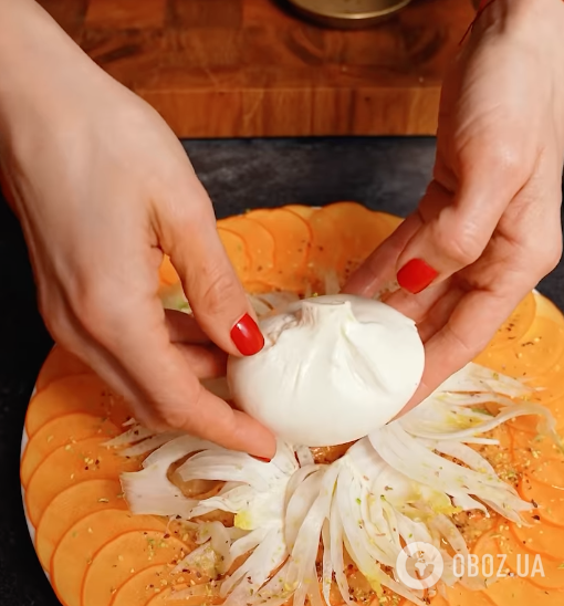 Закуска з хурми для новорічного столу: смак приємно здивує