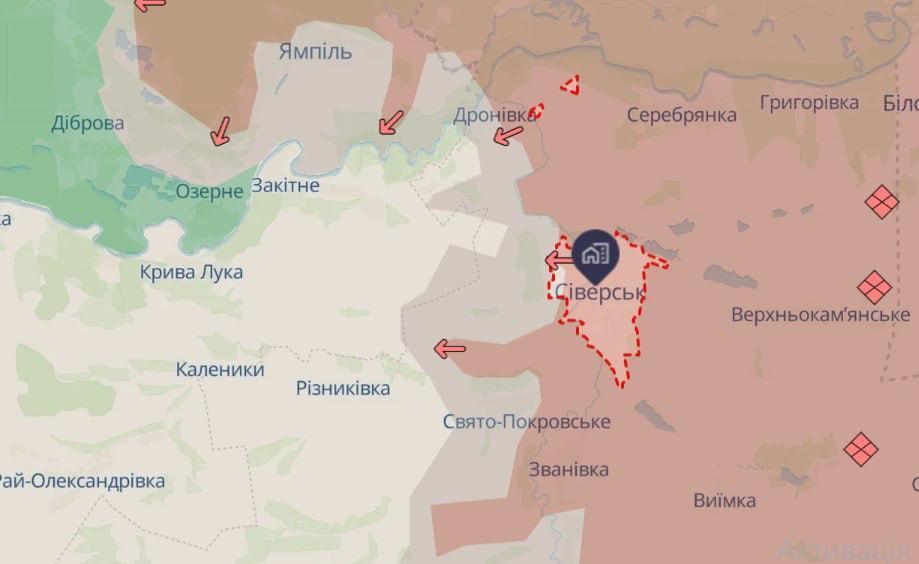 Окупанти мають відчутну перевагу в живій силі та техніці: у Генштабі повідомили про вихід ЗСУ з Сіверська