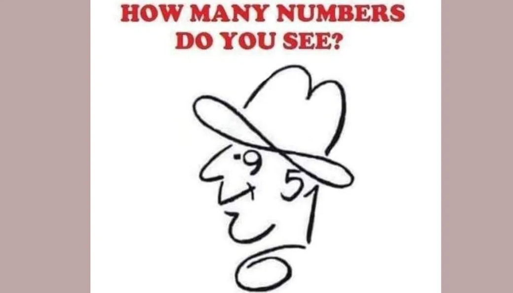 Порахуйте всі цифри на малюнку: головоломка для найуважніших