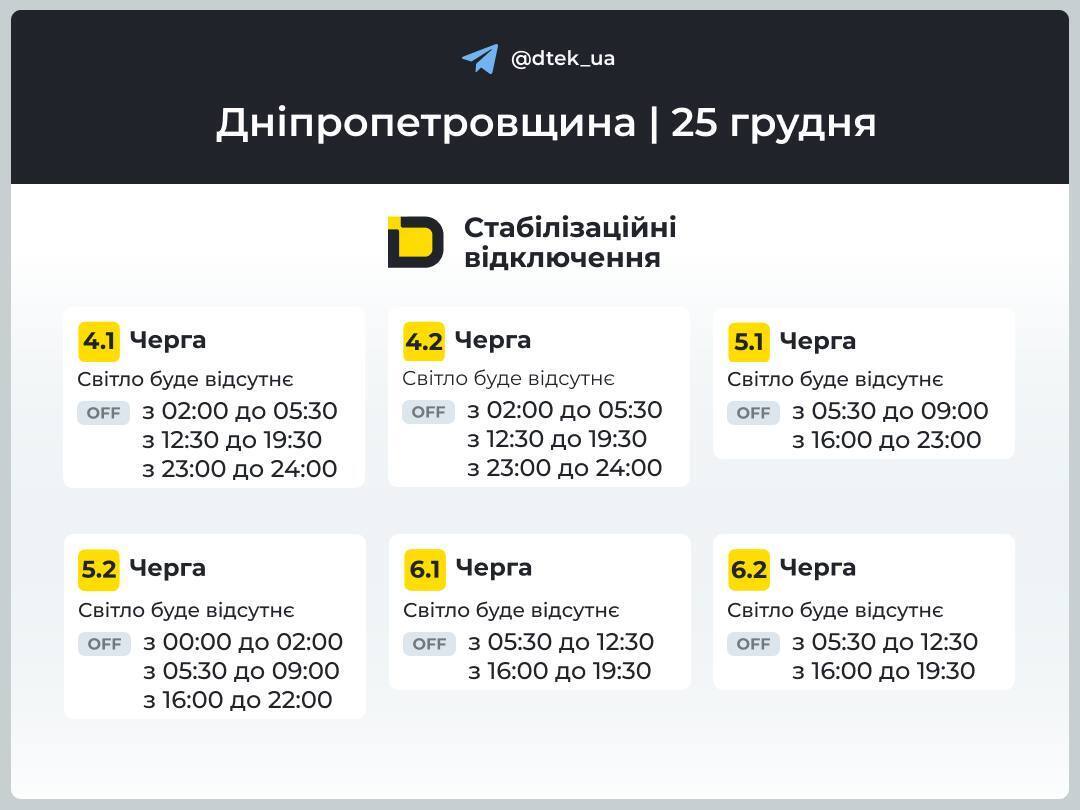 Українці знову залишаться без світла: "Укренерго" попередило про відключення 25 грудня