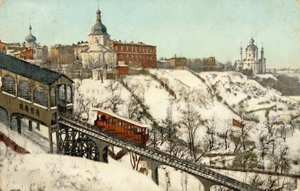 У мережі показали, який вигляд мав зимовий Київ на листівках 1900-х років. Фото