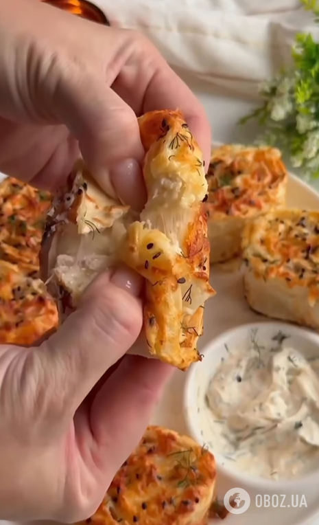 Ленивые рулетики из лаваша с ветчиной и твердым сыром: готовятся за считанные минуты