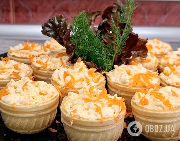 Закуска-салат із моркви та плавленого сиру за 5 хвилин для новорічного столу: ділимося рецептом