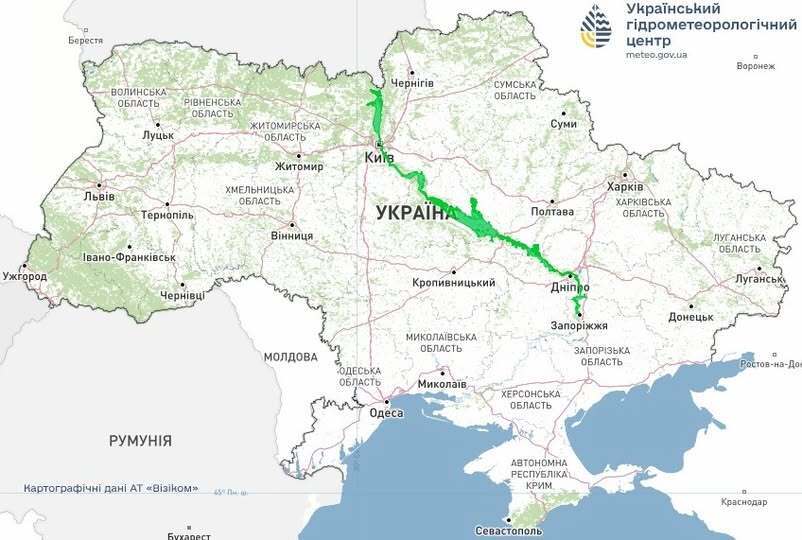 Желтый уровень опасности: синоптики назвали регион, где в субботу испортится погода. Карта