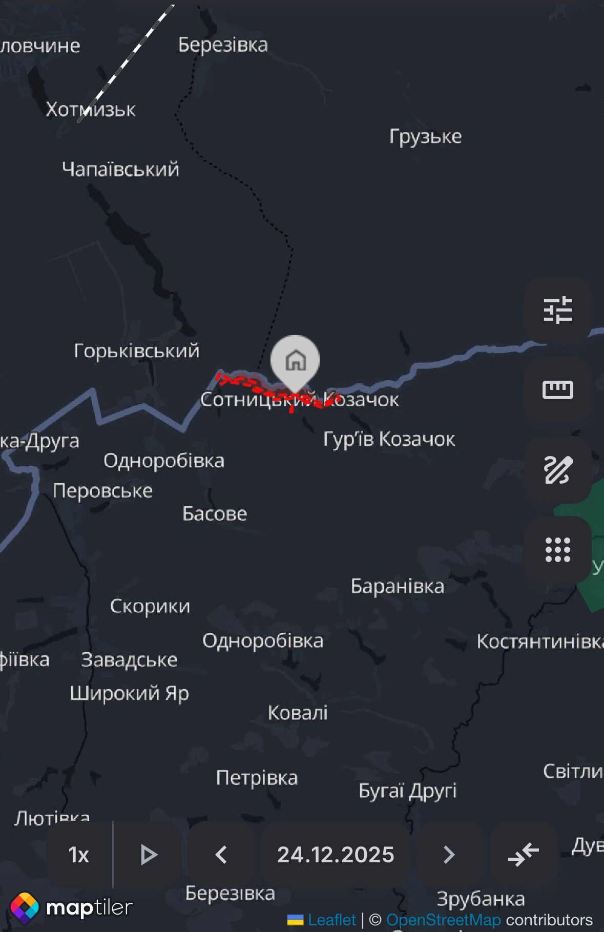 Оккупанты понесли значительные потери при попытках продвинуться вблизи Сотницкого Казачка на Харьковщине – ГПСУ