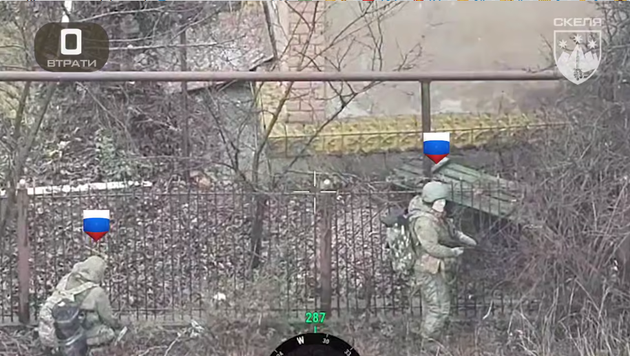 "Встреча яркая и короткая": украинские военные показали уничтожение оккупантов в Покровске с помощью дронов. Видео