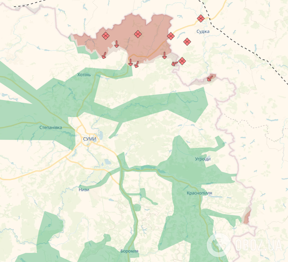 "Ворог вдається до тактики тисячі порізів": експерт пояснив нові "повзучі просування" армії РФ на Сумщині й Харківщині