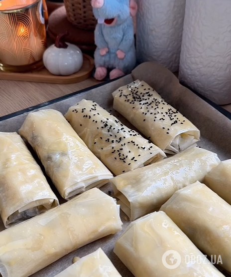 Ролліні з тіста філо: можна дуже швидко приготувати на обід