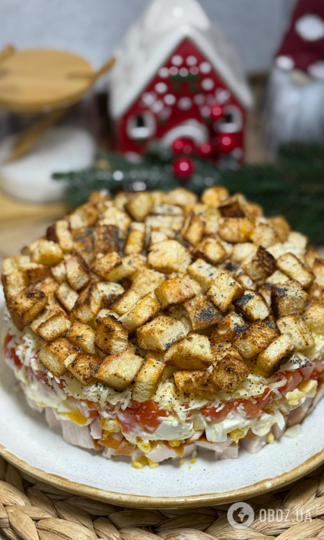 "Курица под кайфом": делимся рецептом праздничного салата на Новый год