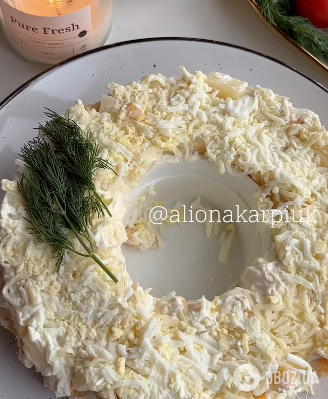 Салат "Гавайський" для новорічного столу: найлегший рецепт ситної та смачної страви