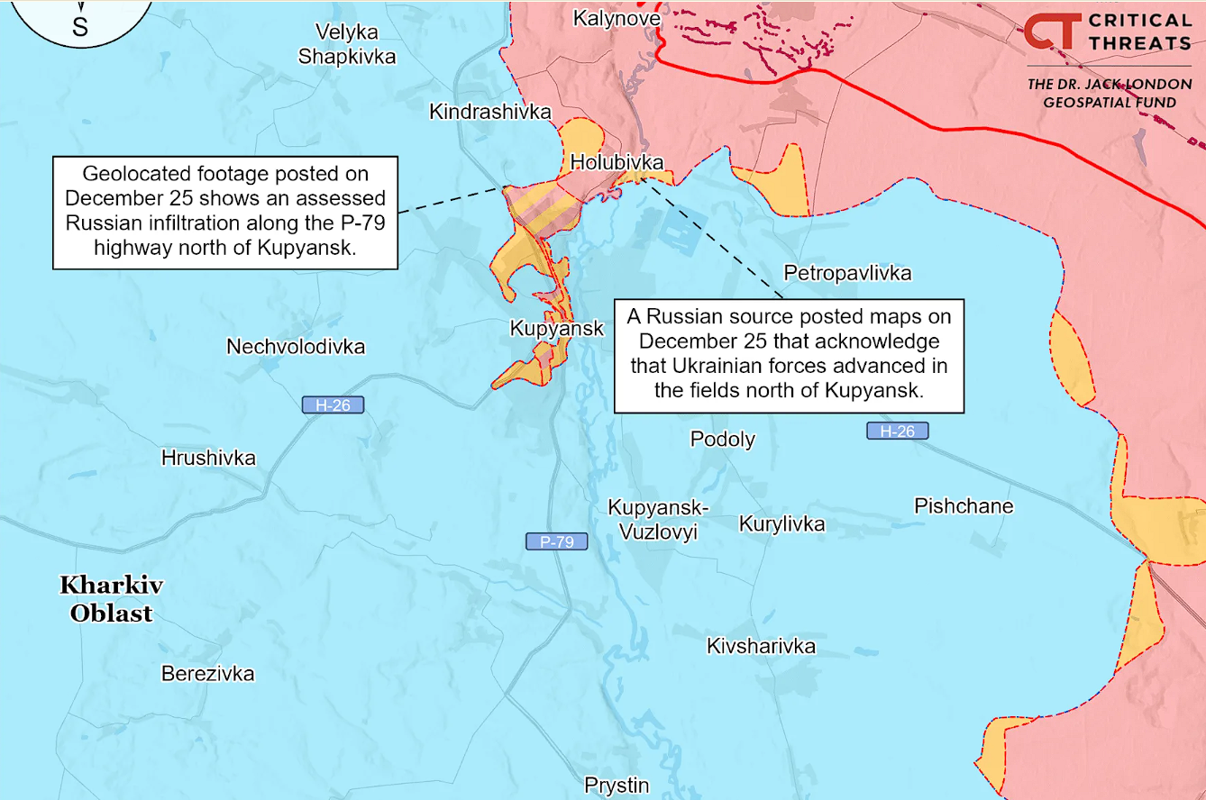 Російські z-блогери влаштували істерику через ситуацію в Куп'янську і викрили брехню командування армії Путіна – ISW