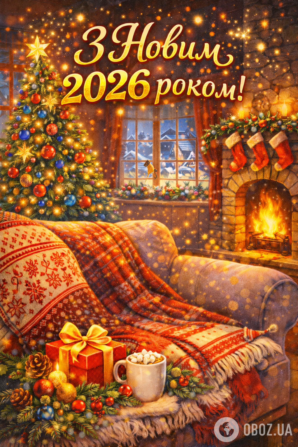 Привітання з Новим роком-2026: побажання, які піднімуть настрій