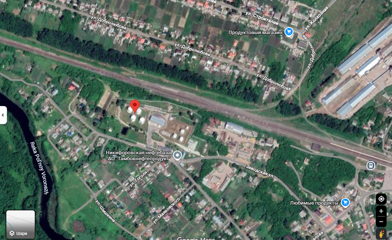 Дрони атакували нафтобазу в Тамбовській області: сталася пожежа. Відео