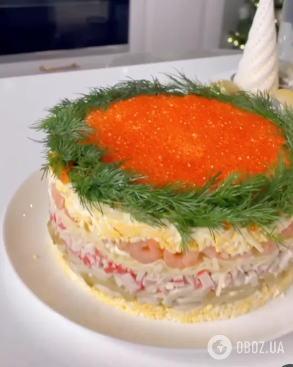 Смачний салат "Царський", який стане справжньою окрасою святкового столу: простий рецепт