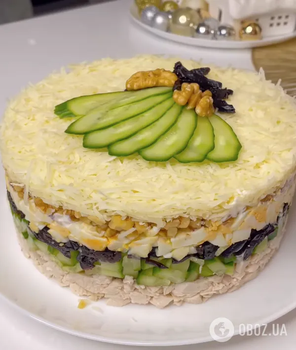 Ефектний салат "Венеціанська ніч": рецепт страви для новорічного столу