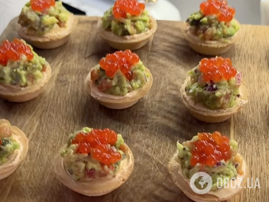 Тарталетки гуакамоле для святкового столу: рецепт смачної та легкої закуски