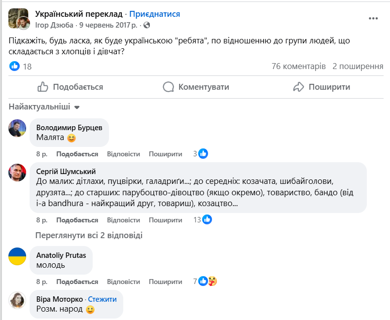 Як сказати українською "ребята": правильні варіанти легко запам'ятати