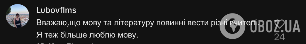 Чи можуть українську мову та українську літературу викладати різні вчителі? Думки в мережі розділились