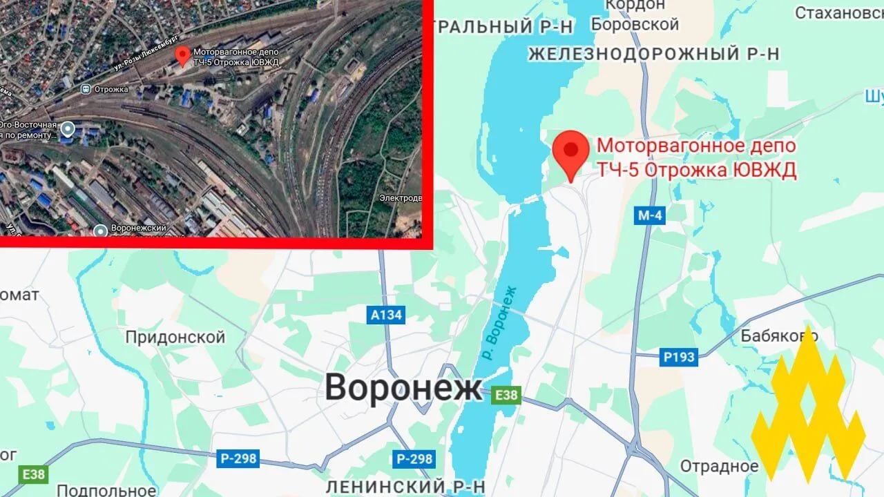 Агенти "Атеш" влаштували диверсію на залізниці у Воронежі: знищено тепловоз, який перевозив вантажі на Куп'янський напрямок. Відео