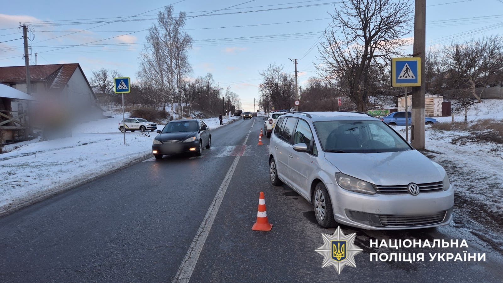 На Київщині легковик на переході збив 13-річного хлопчика. Подробиці ДТП та фото